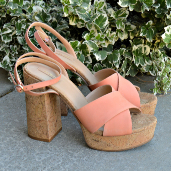 Aldo Vintage Boho Ankle Strap Platform Heel Sandal - Picture 6 of 6